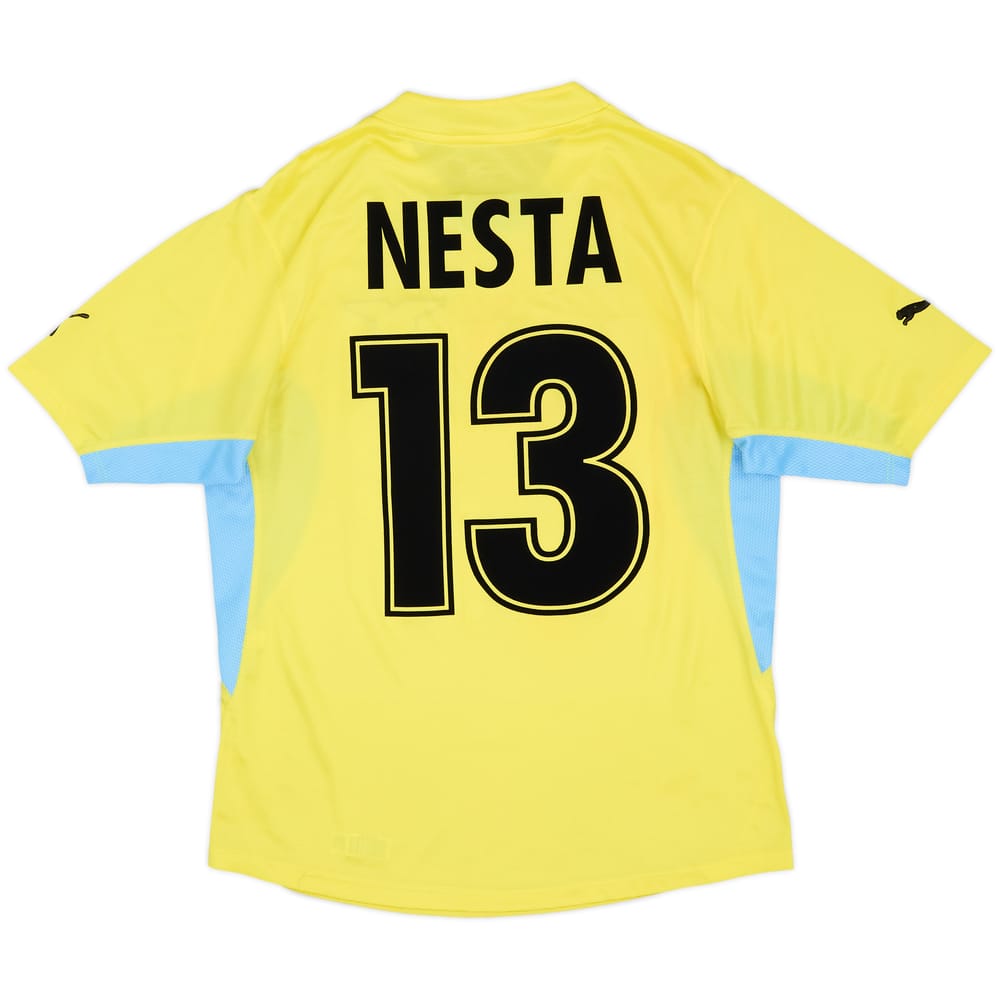 2001-02 Lazio Away Shirt Nesta #13 - 7/10 - (M)