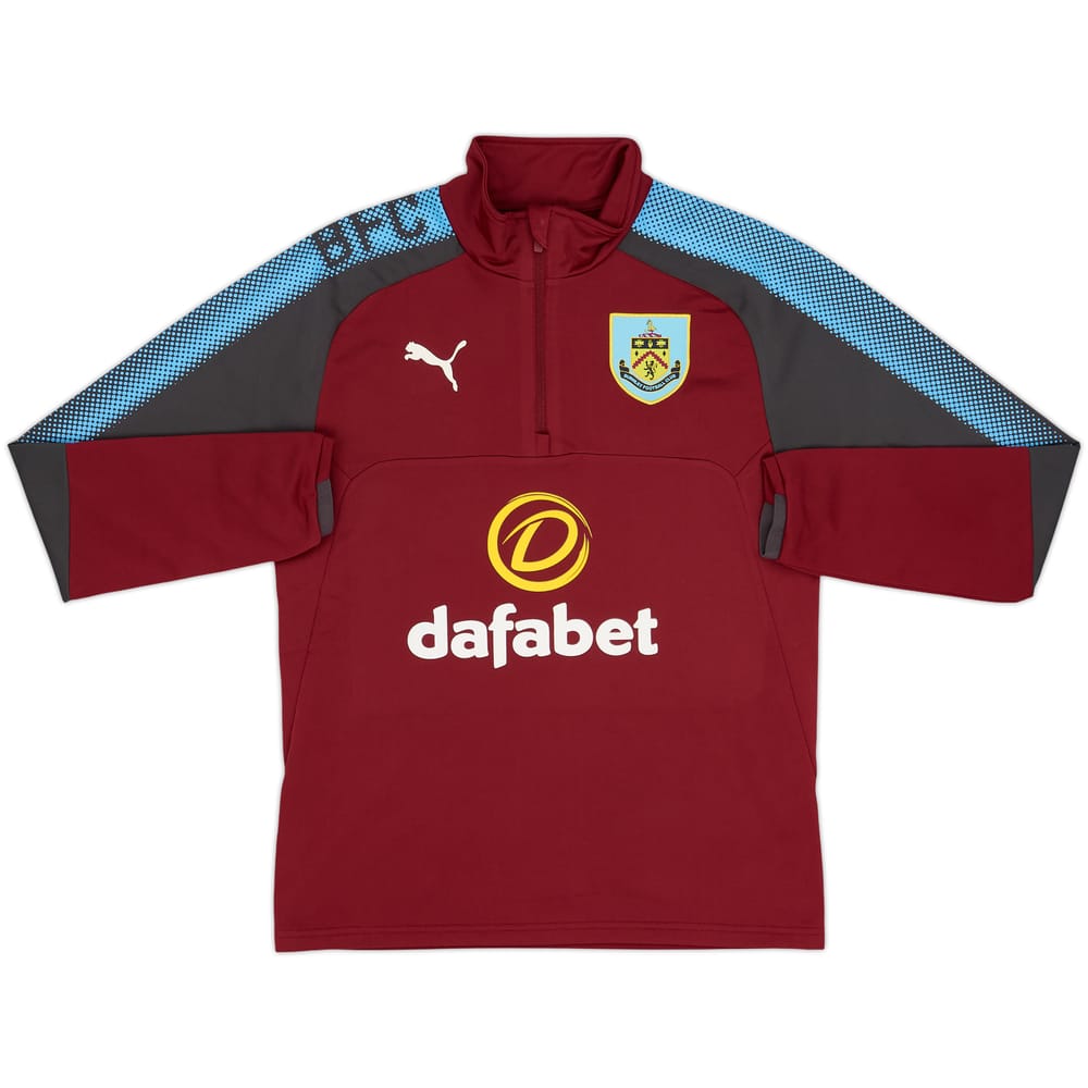 2017-18 Burnley Puma 1/4 Zip Drill Top - 8/10 - (S)