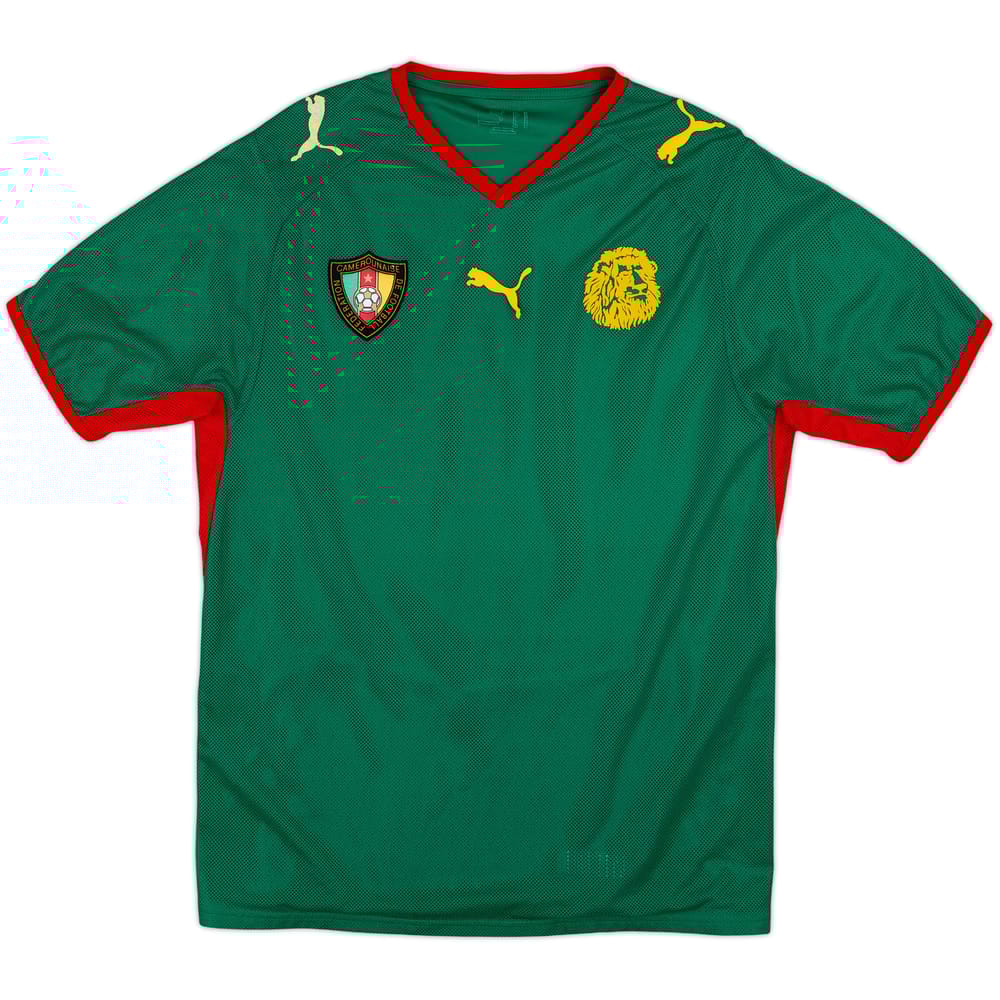 2008-09 Cameroon Home Shirt - 4/10 - (M)