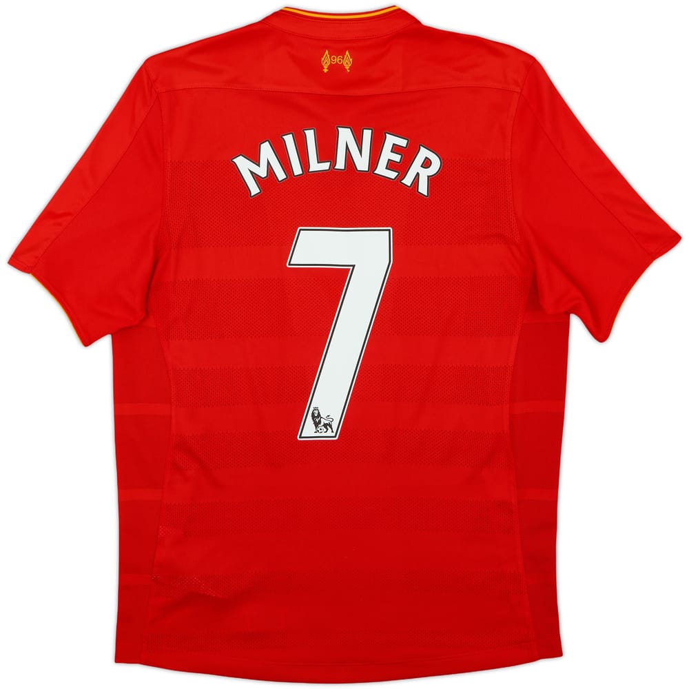 2016-17 Liverpool Home Shirt Milner #7 - 8/10 - (S)