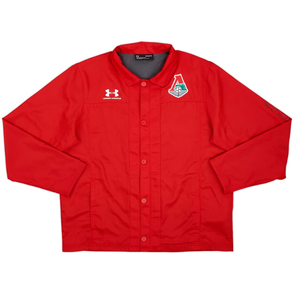 2019-20 Lokomotiv Moscow Under Armour Coach Jacket - 8/10 - (XL)