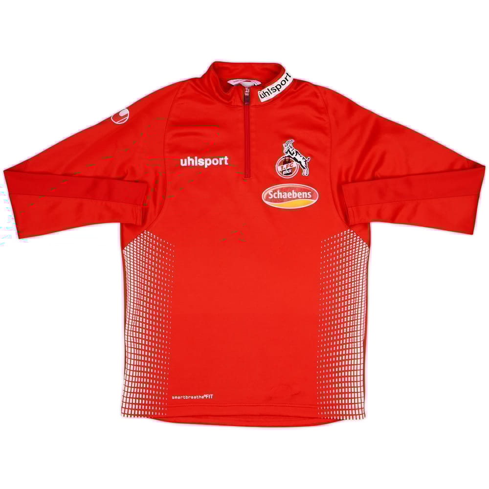 2018-19 FC Koln Uhlsport 1/4 Zip Drill Top - 5/10 - (S)
