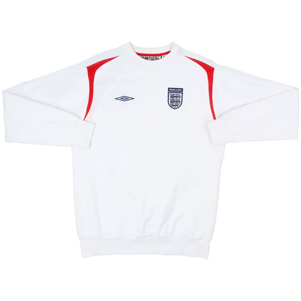 2005-07 England Umbro Sweat Top - 7/10 - (S)
