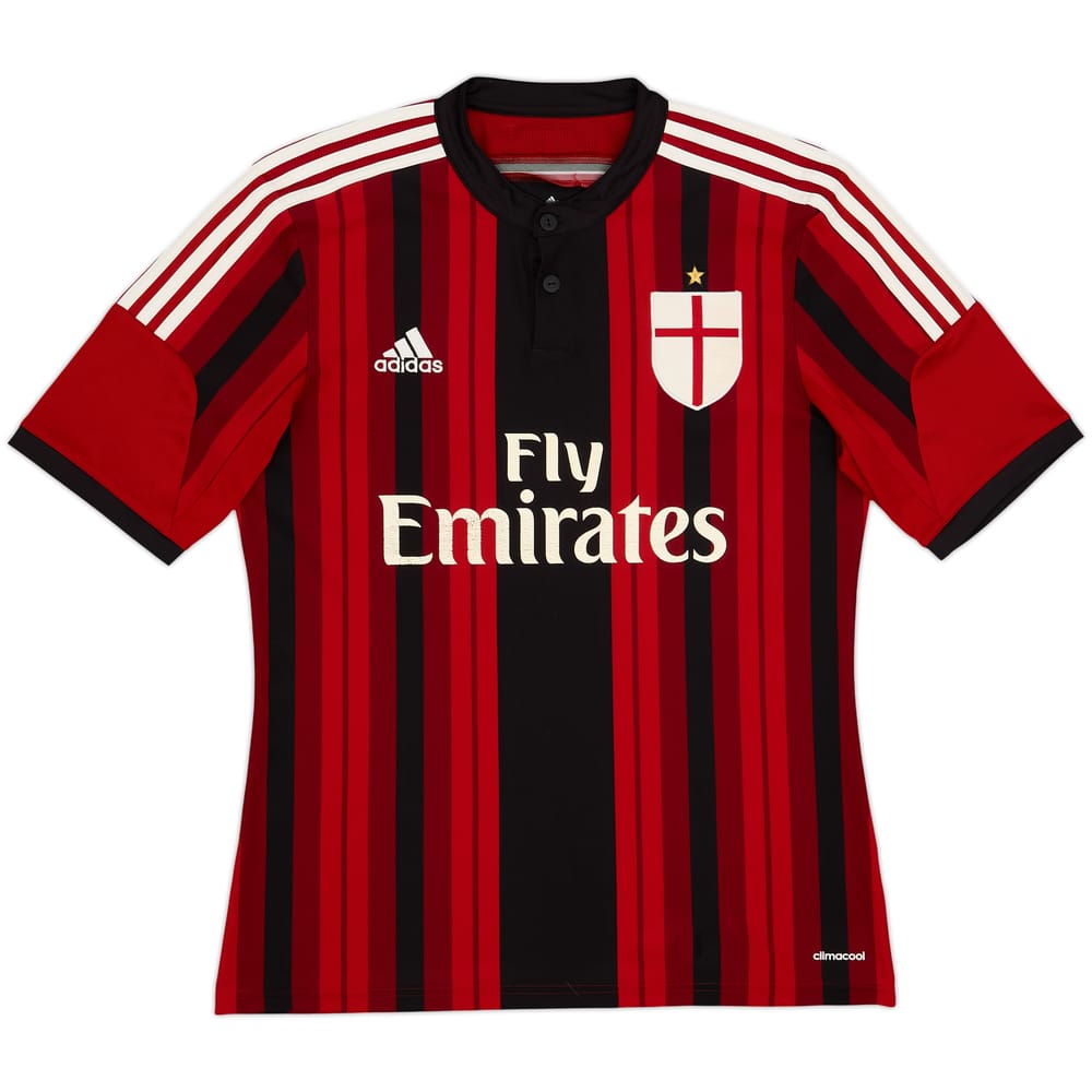 2014-15 AC Milan Home Shirt - 5/10 - (M)