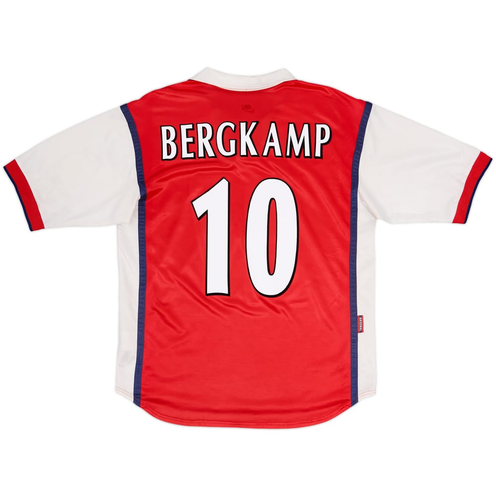 1998-99 Arsenal Home Shirt Bergkamp #10 - 6/10 - (M)