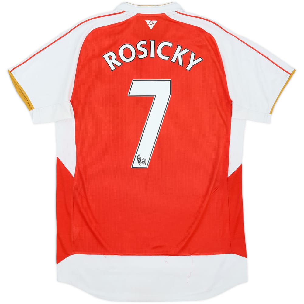 2015-16 Arsenal Home Shirt Rosicky #7 - 6/10 - (S)