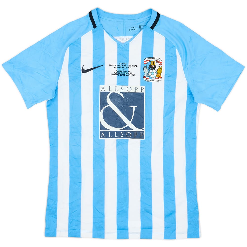 2017-18 Coventry Play Off Final Home Shirt - 7/10 - (M)