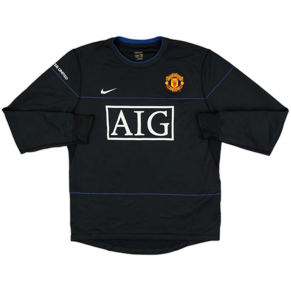 2008-09 Manchester United Nike Sweat Top - 5/10 - (M)