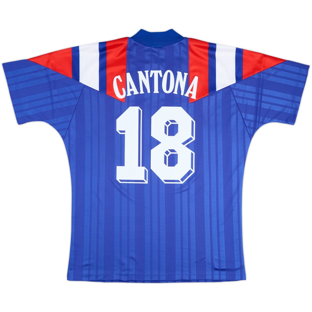 1992-94 France Home Shirt Cantona #18 (L/XL)