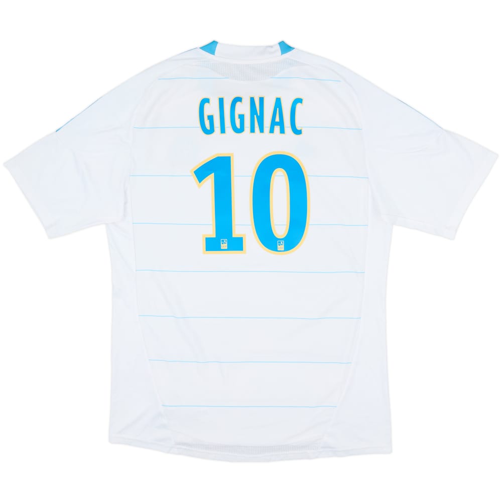 2010-11 Olympique Marseille Home Shirt Gignac #10 - 6/10 - (XL)