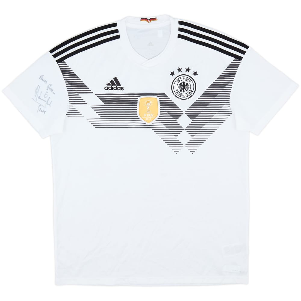 2018-19 Germany Signed Home Shirt - 8/10 - (L)