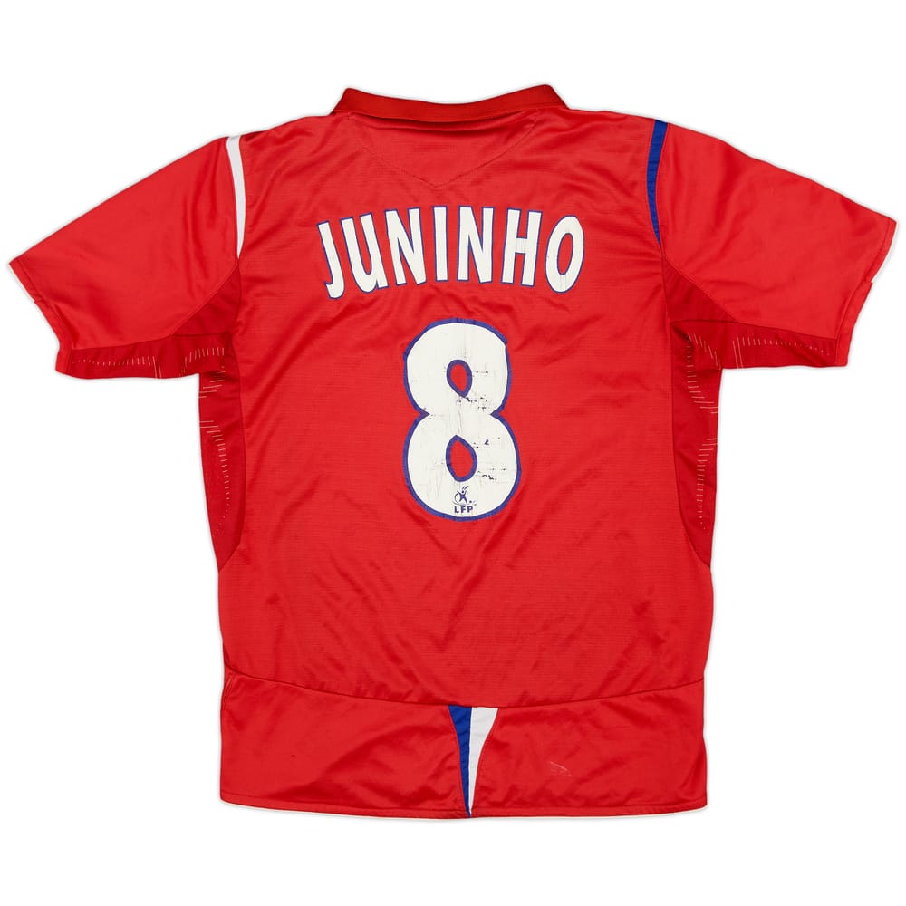 2005-06 Lyon Away Shirt Juninho #8 - 5/10 - (S)