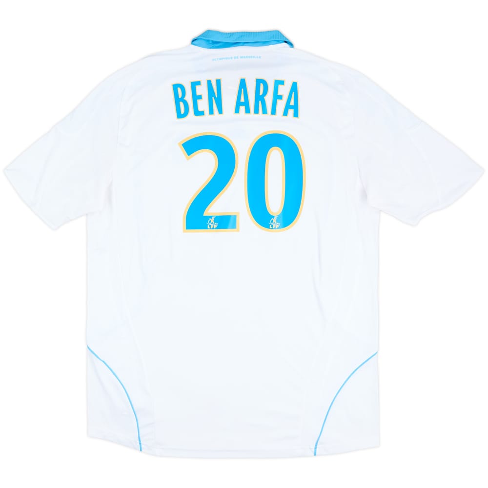 2008-09 Olympique Marseille Home Shirt Ben Arfa #20 - 8/10 - (XL)