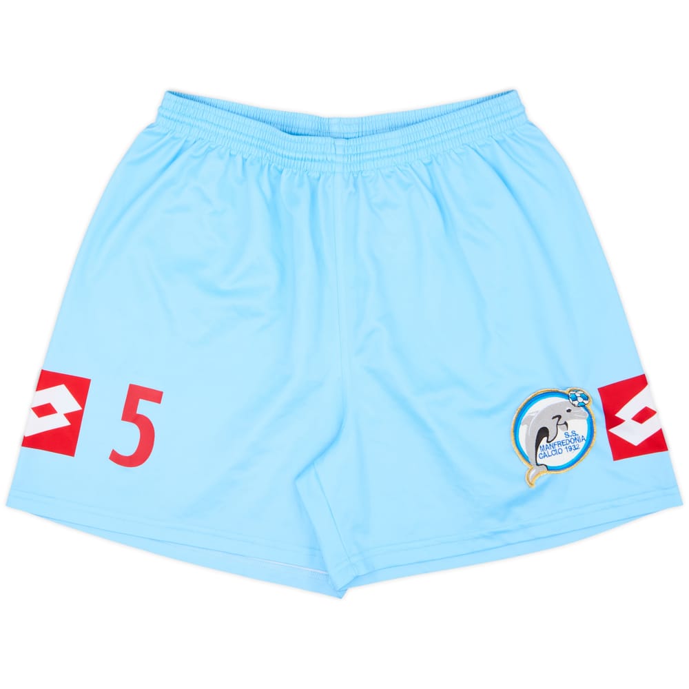 2000s Manfredonia Player Issue Home Shorts #5 - 9/10 - (XL)
