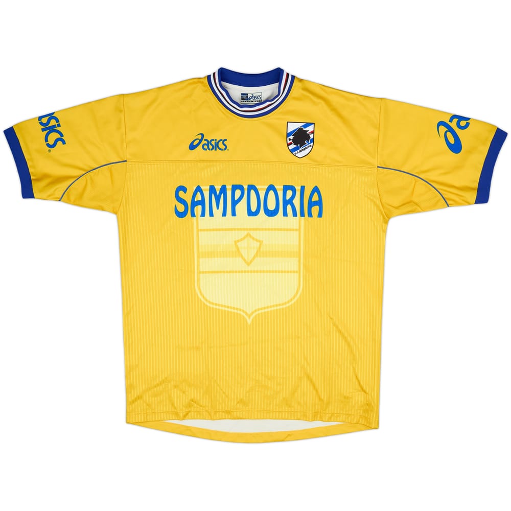 2001-02 Sampdoria Asics Camiseta de Entrenamiento - 6/10 - (XL)