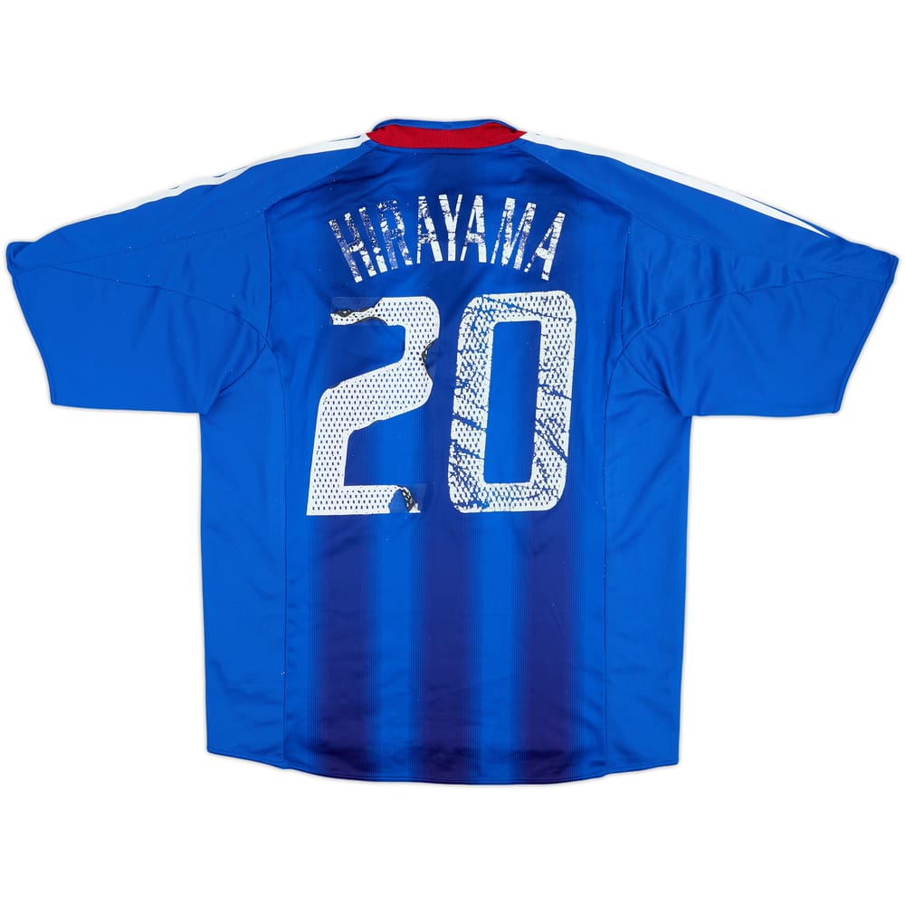 2004-06 Japan Home Shirt Hirayama #20 - 4/10 - (L)