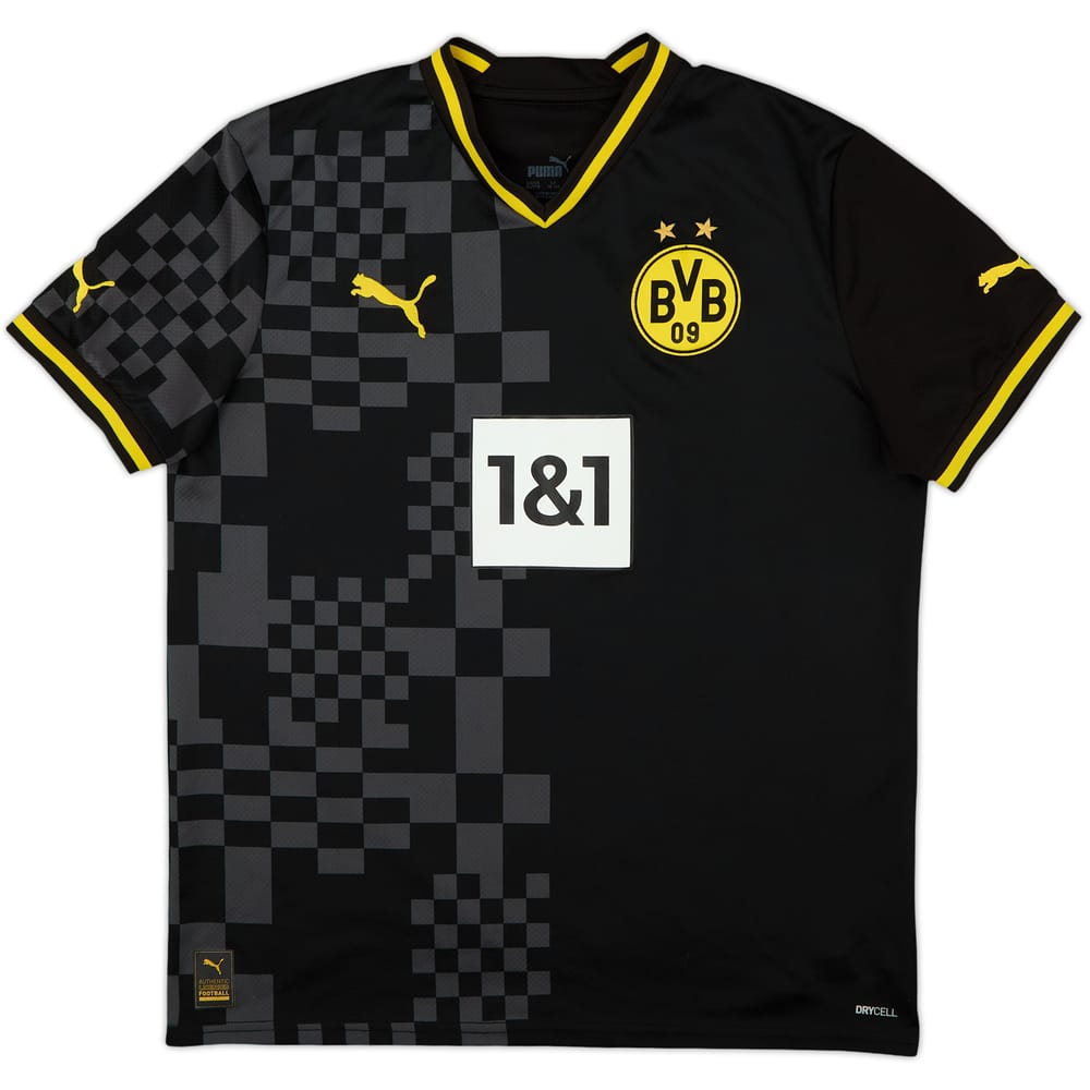 2022-23 Borussia Dortmund Away Shirt - 7/10 - (XL.Boys)