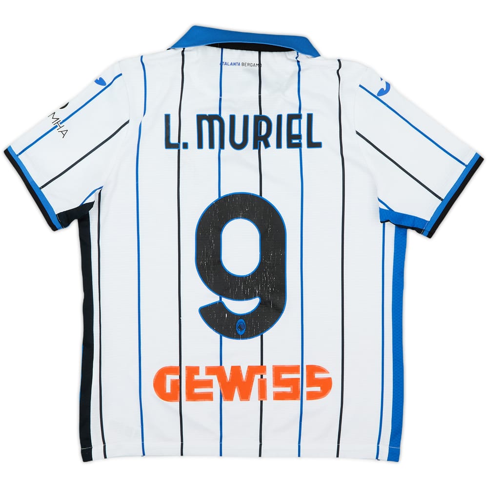 2021-22 Atalanta Away Shirt L.Muriel #9 - 4/10 - (M.Boys)