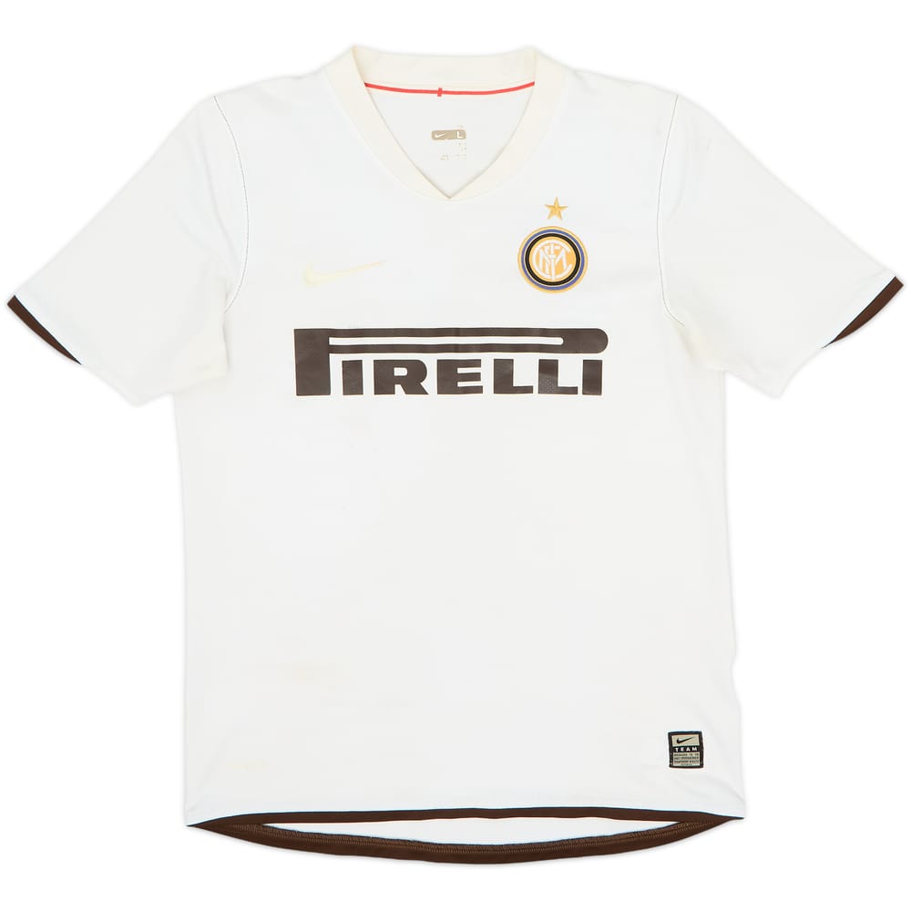 Camiseta de visitante del Inter Milan 2008-09 - 4/10 - (Niños L)