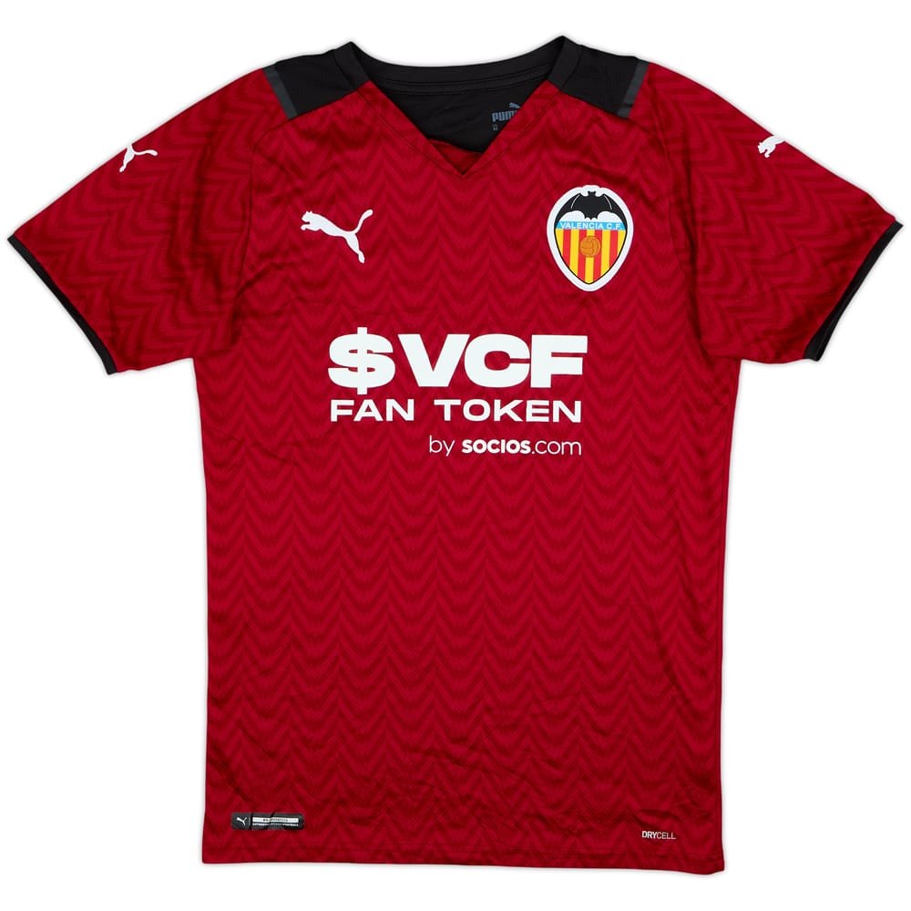 2021-22 Valencia Away Shirt - 8/10 - (XS)