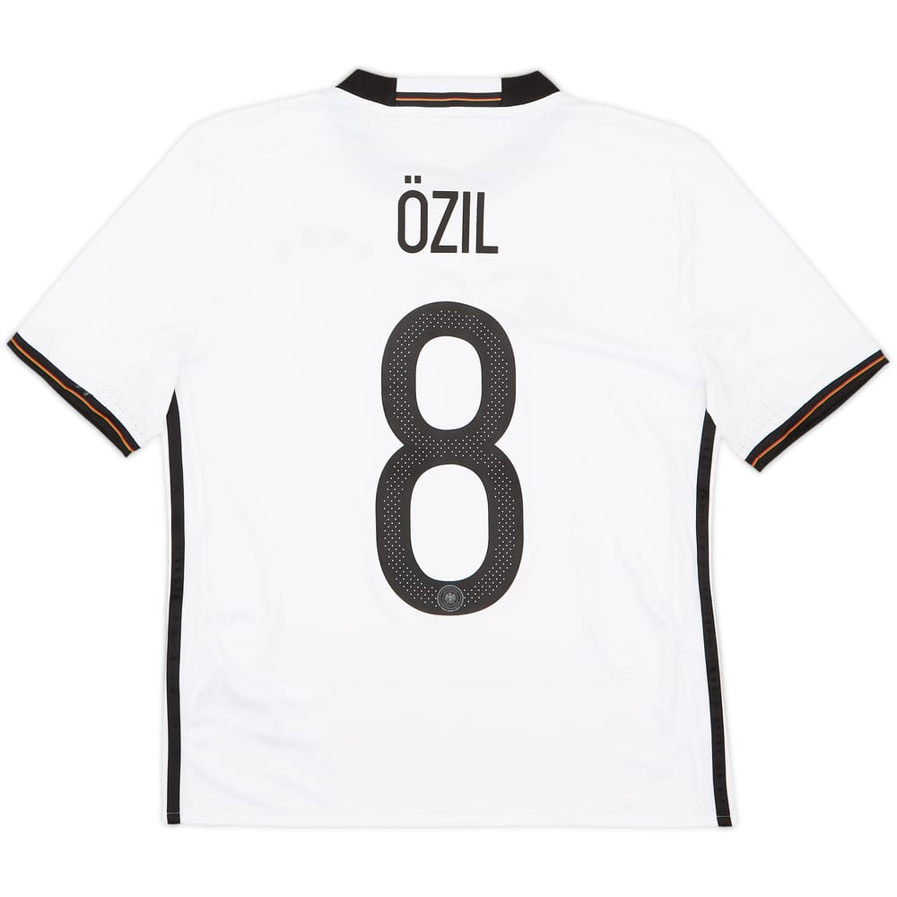 2015-16 Germany Home Shirt Ozil #8 - 8/10 - (L.Boys)