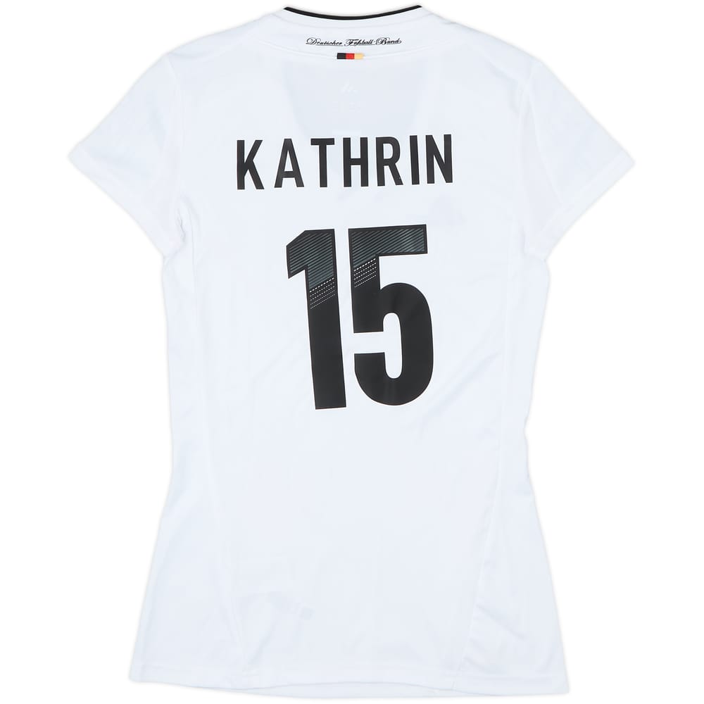 2012-13 Germany Home Shirt Kathrin #15 - 6/10 - (Women's XS)