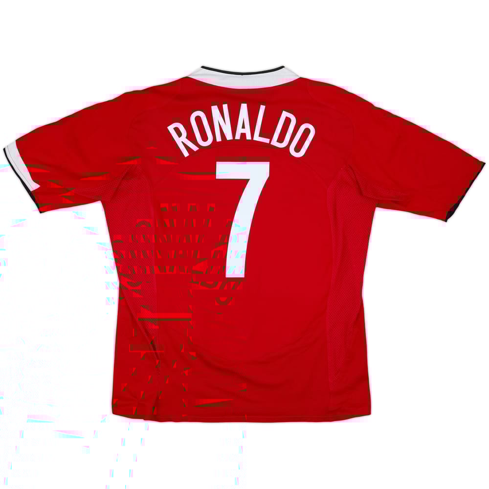 2004-06 Manchester United Home Shirt Ronaldo #7 - 7/10 - (L)