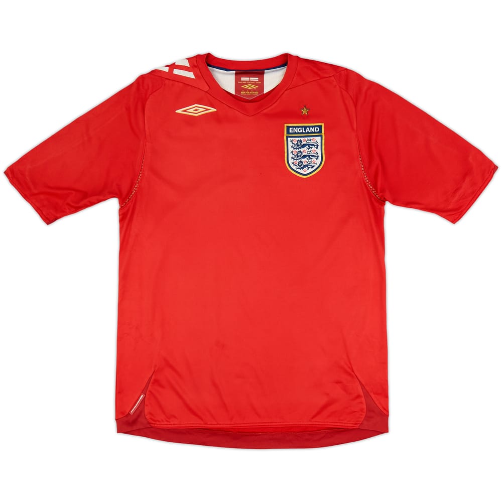2006-08 England Away Shirt - 5/10 - (M)