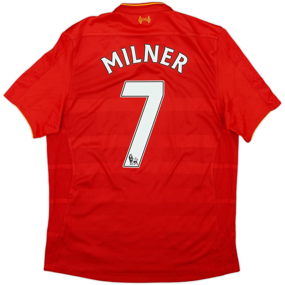 2016-17 Liverpool Home Shirt Milner #7 - 6/10 - (M)