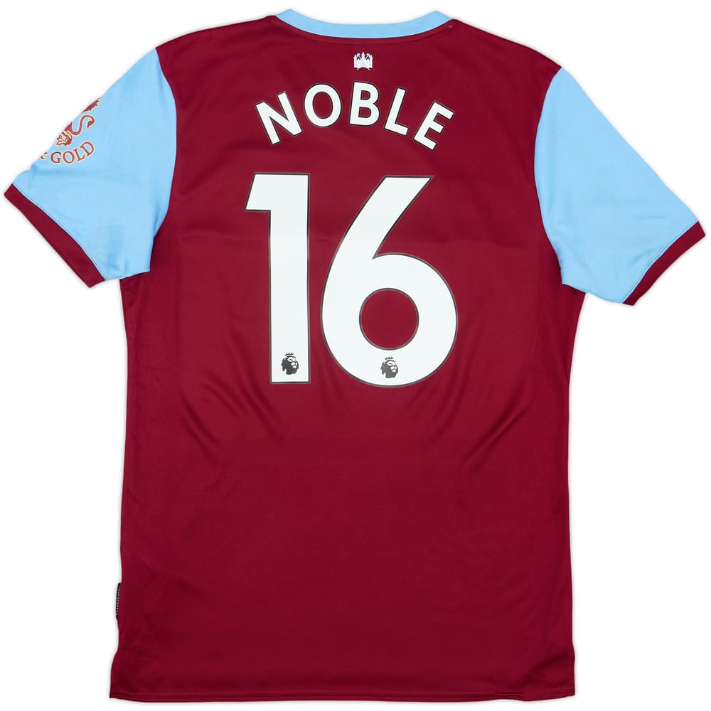 2019-20 West Ham Home Shirt Noble #16 - 6/10 - (M)