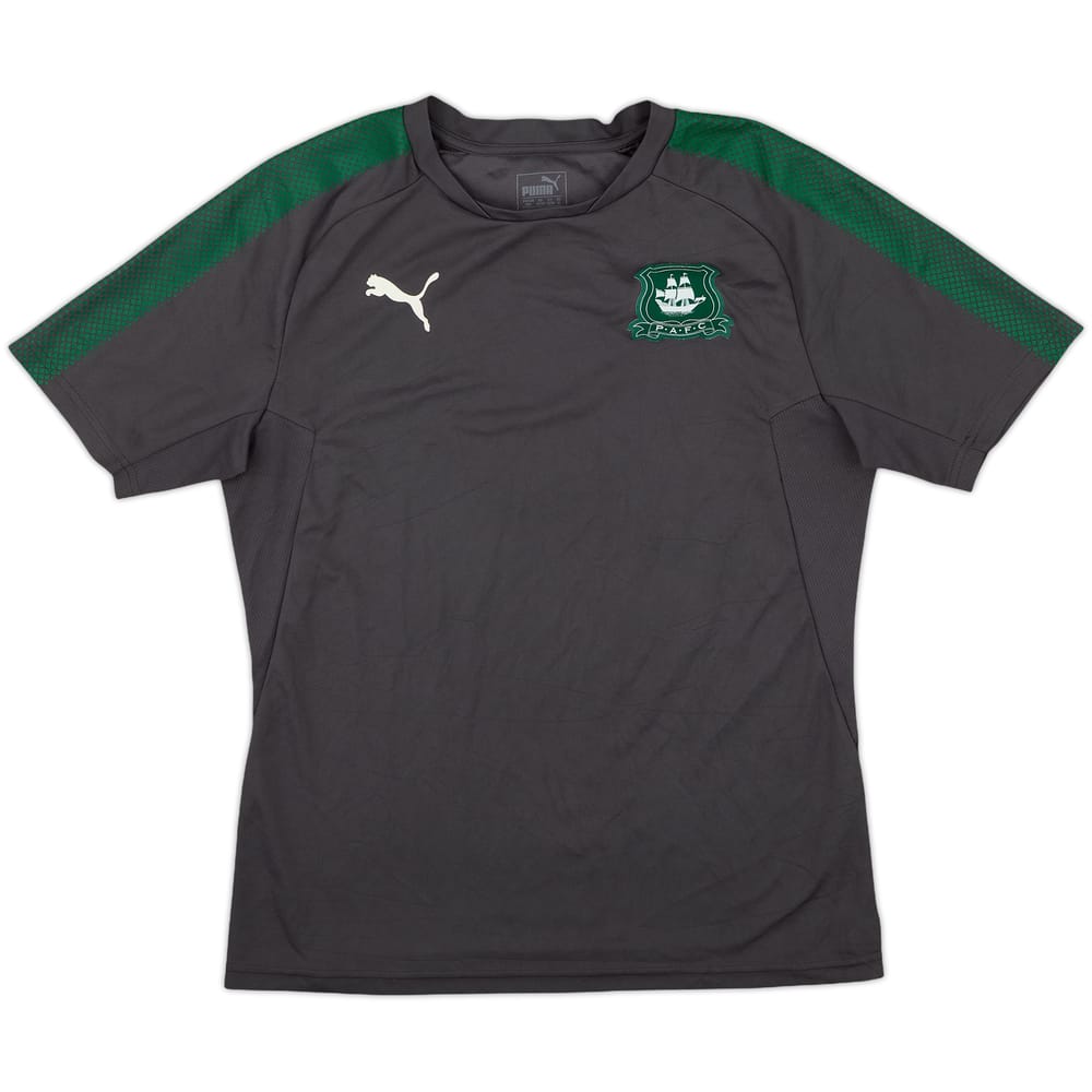 2017-18 Plymouth Argyle Puma Training Shirt - 9/10 - (M)