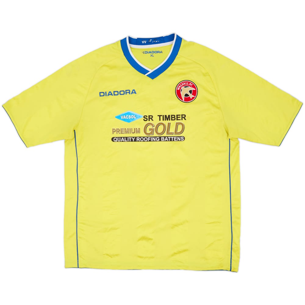 2012-13 Walsall Third Shirt #4 - 6/10 - (XL)