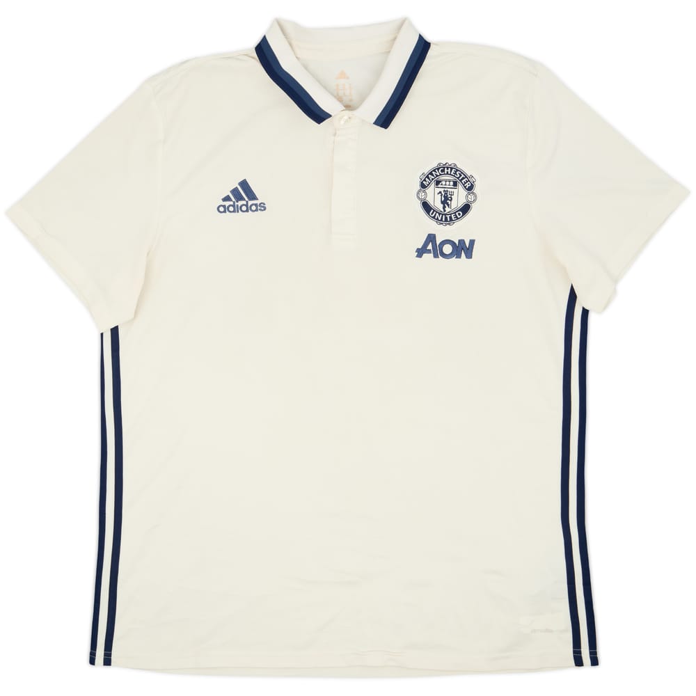 2016-17 Manchester United adidas Polo Shirt - 5/10 - (XL)