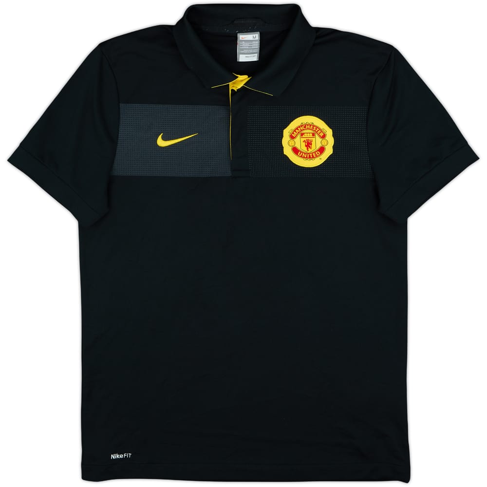 2009-10 Manchester United Nike Polo Shirt - 9/10 - (M)