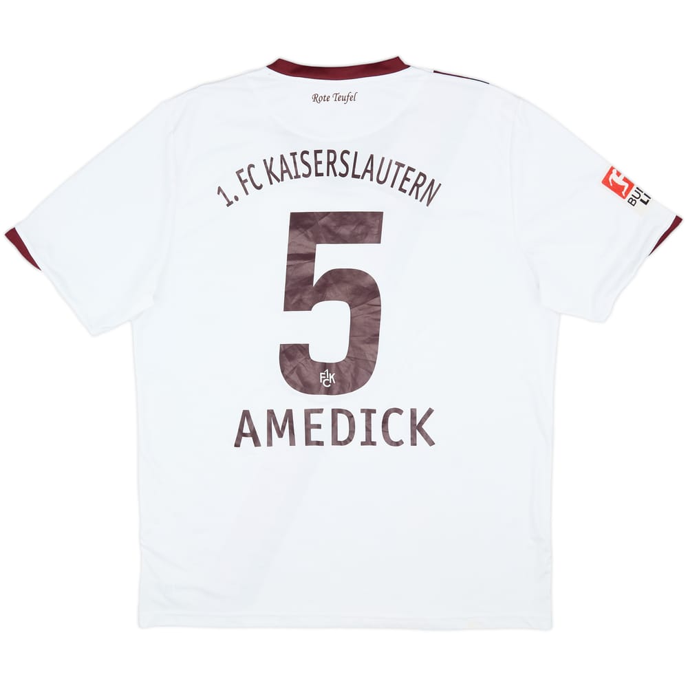 2010-11 Kaiserslautern Away Shirt Amedick #5 - 6/10 - (XL)
