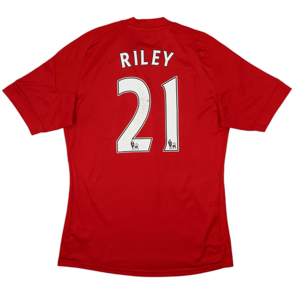 2010-11 Stoke City Home Shirt Riley #21 - 6/10 - (M)