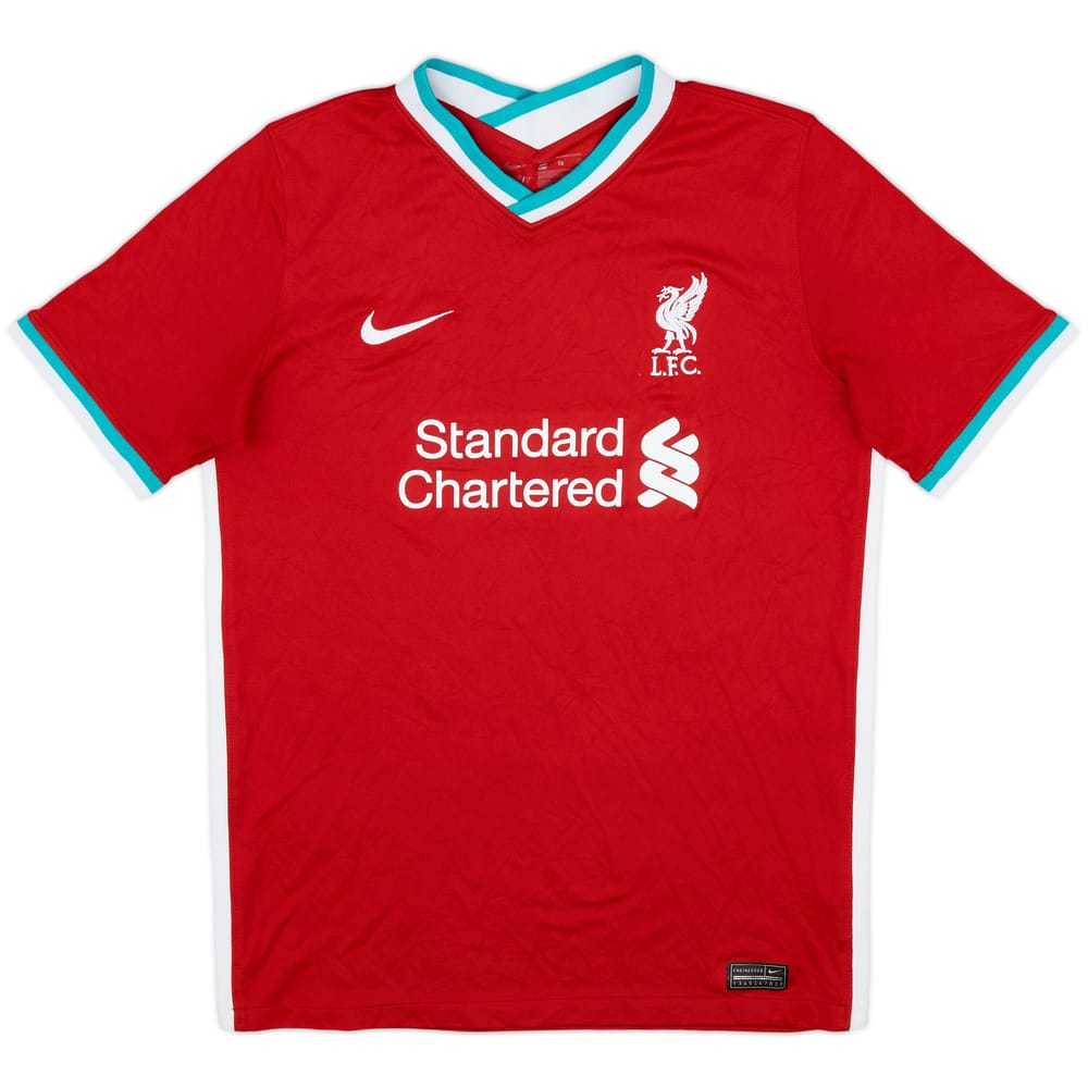 2020-21 Liverpool Home Shirt - 9/10 - (XL.Boys)