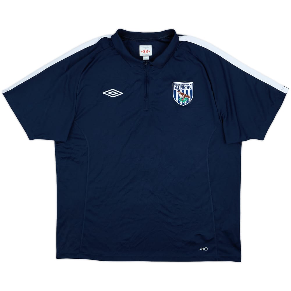 2008-09 West Brom Umbro 1/4 Zip Training Shirt - 9/10 - (XL)