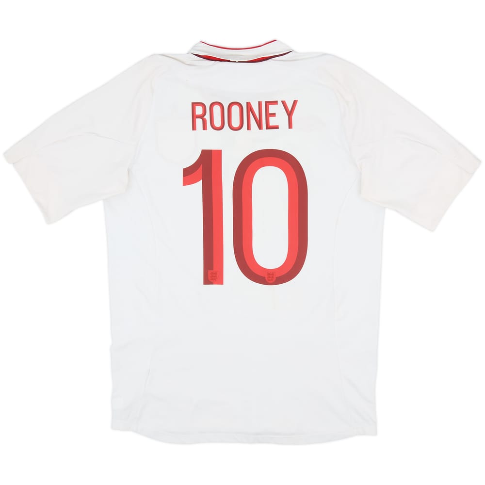 2012-13 England Home Shirt Rooney #10 - 6/10 - (M)