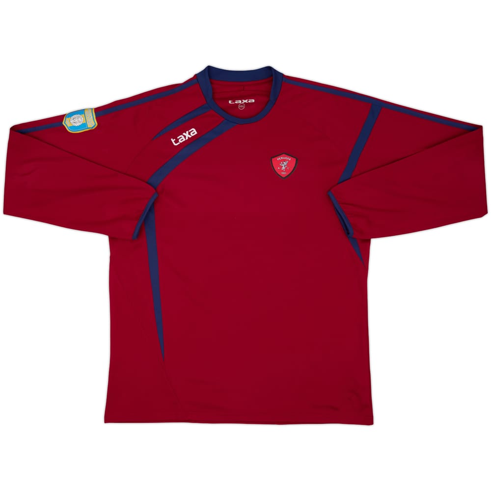 2010s Taxa Template Training L/S Shirt (Perugia) - 9/10 - (XXL)