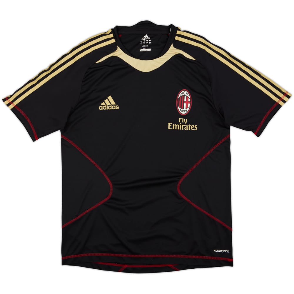 2010-11 AC Milan adidas Formotion Training Shirt - 9/10 - (M)