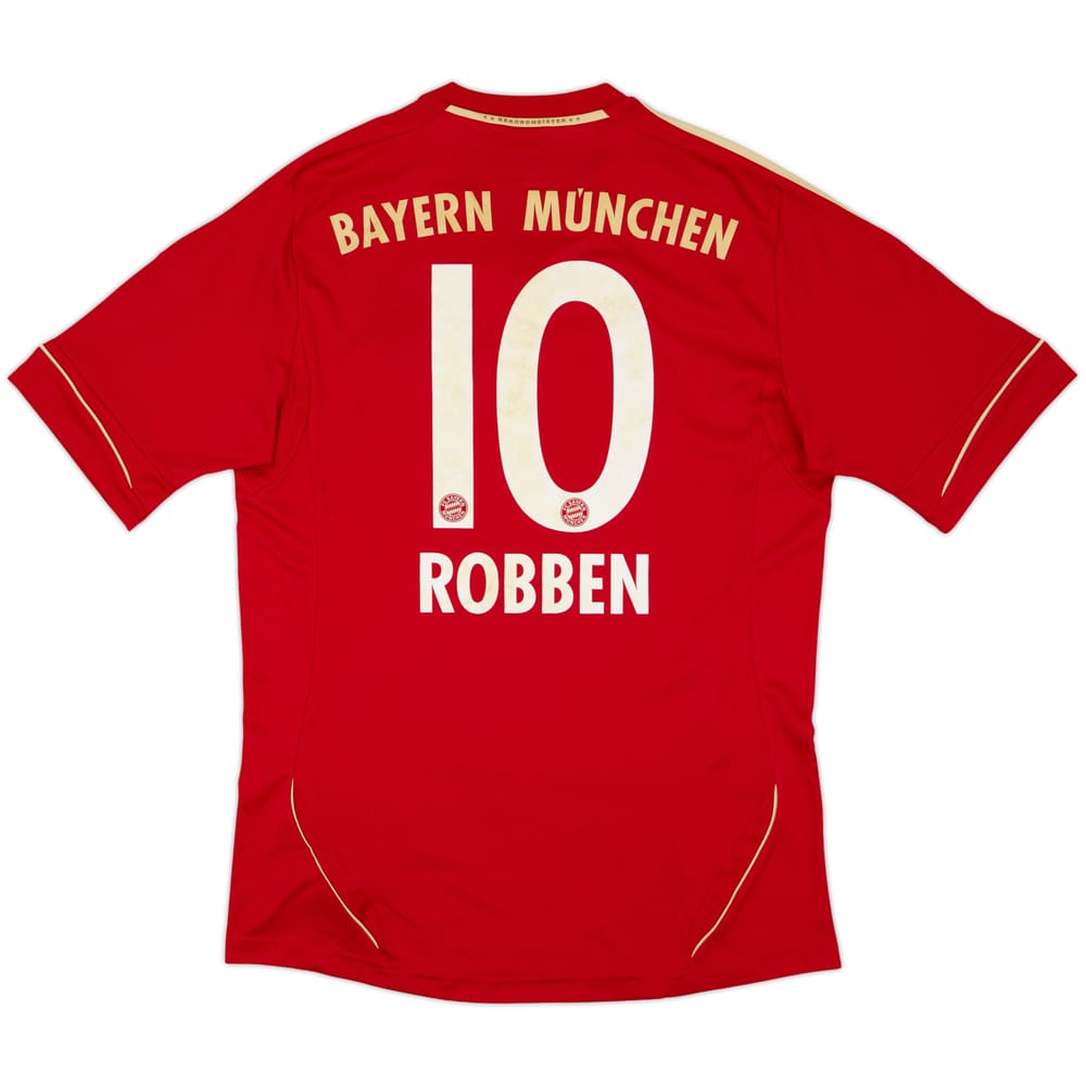 2011-13 Bayern Munich Home Shirt Robben #10 - 5/10 - (M)