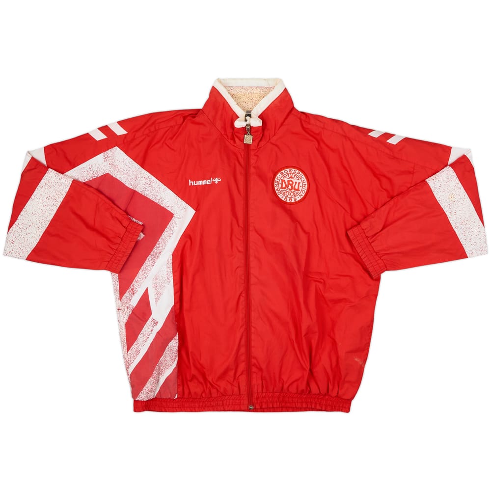1995-96 Denmark Hummel Track Jacket - 8/10 - (L)