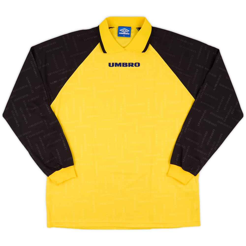 1990s Umbro Template L/S Shirt - 9/10 - (XL)