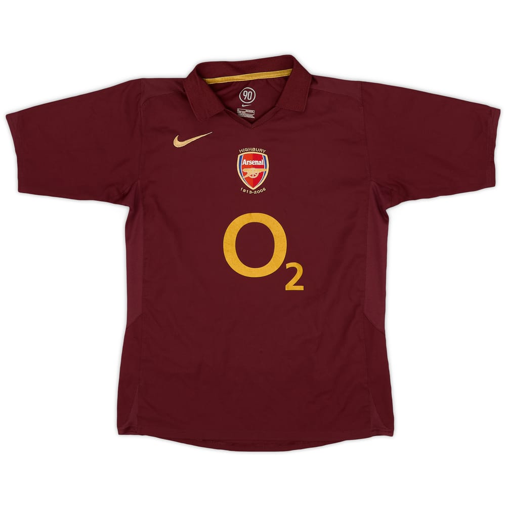 2005-06 Arsenal Home Shirt - 7/10 - (L.Boys)