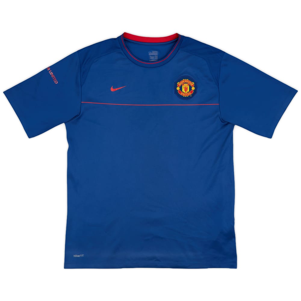 2008-09 Manchester United Nike Training Shirt - 7/10 - (L)