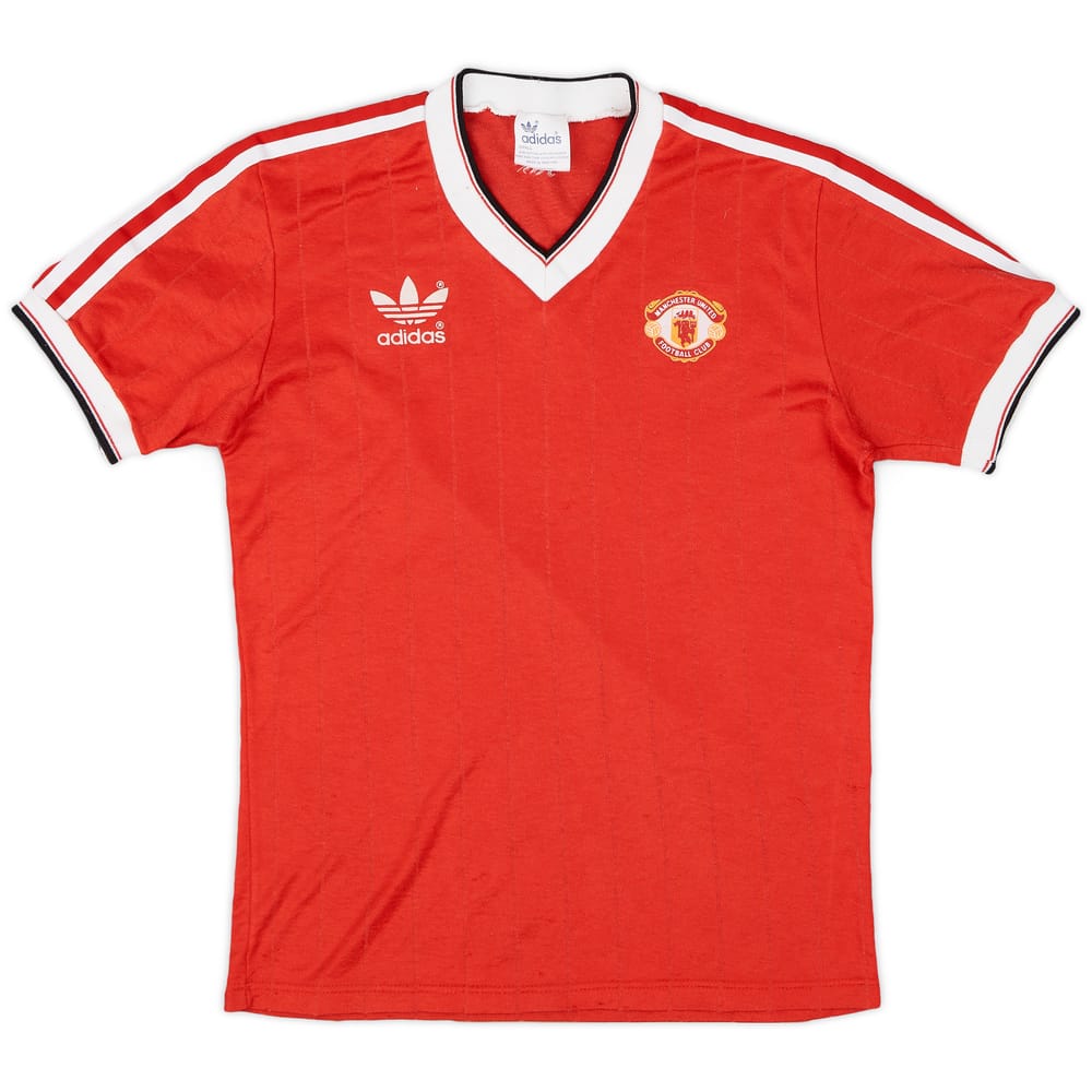 1982-84 Manchester United Home Shirt - 9/10 - (S)
