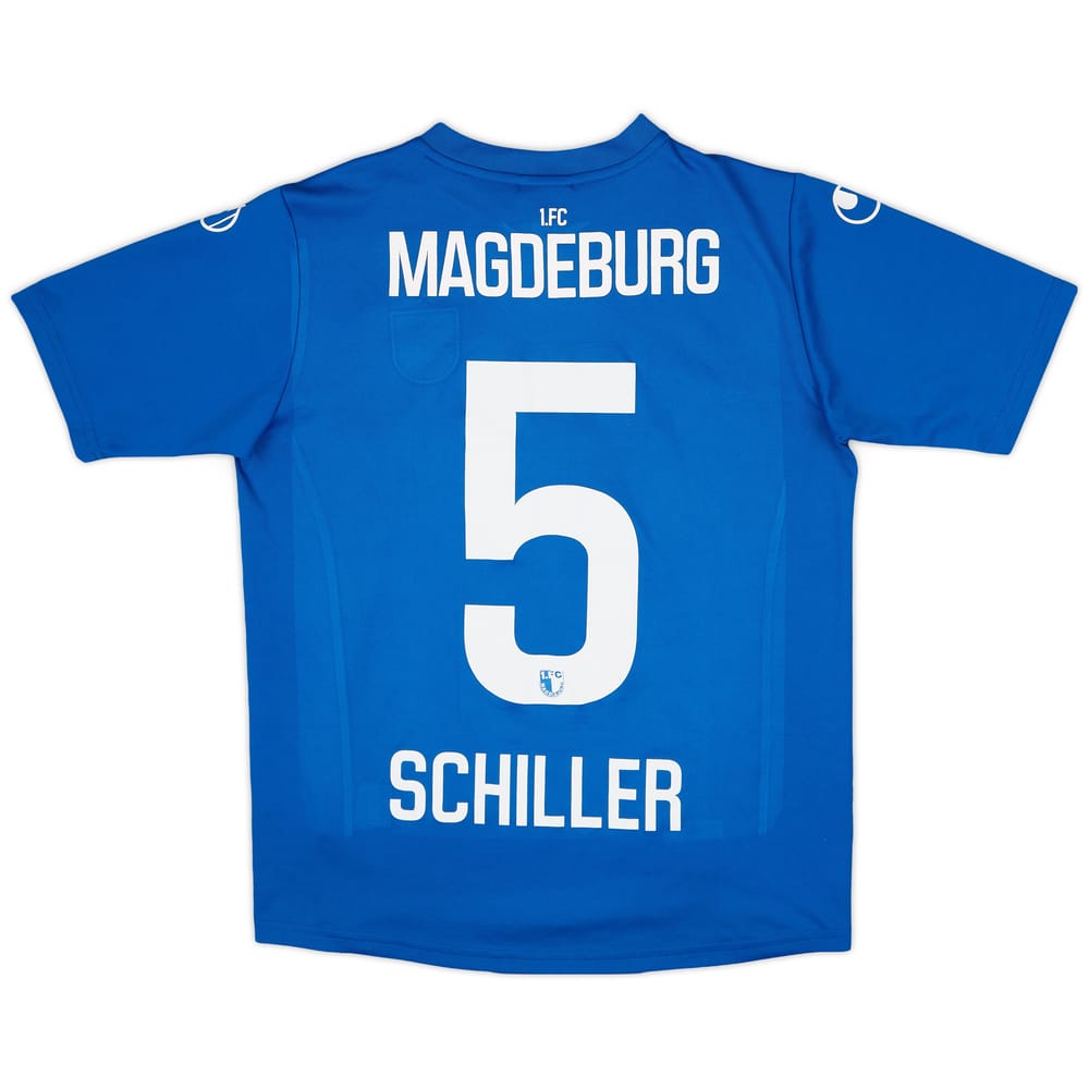 2016-17 Magdeburg Home Shirt Schiller #5 - 8/10 - (S)