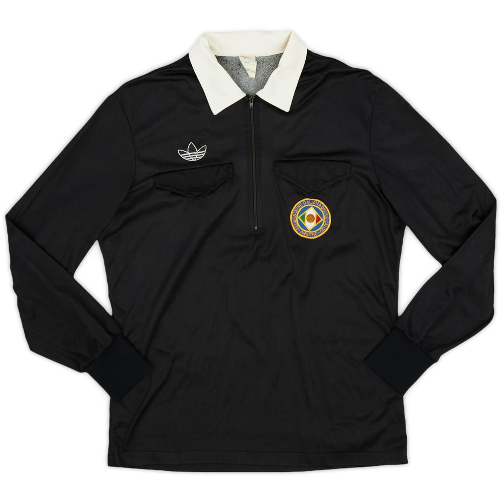 1980s Italy FIGC adidas Referee L/S Shirt - 8/10 - (M)