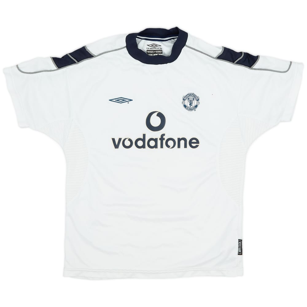 2000-01 Manchester United Away Shirt - 7/10 - (L.Boys)